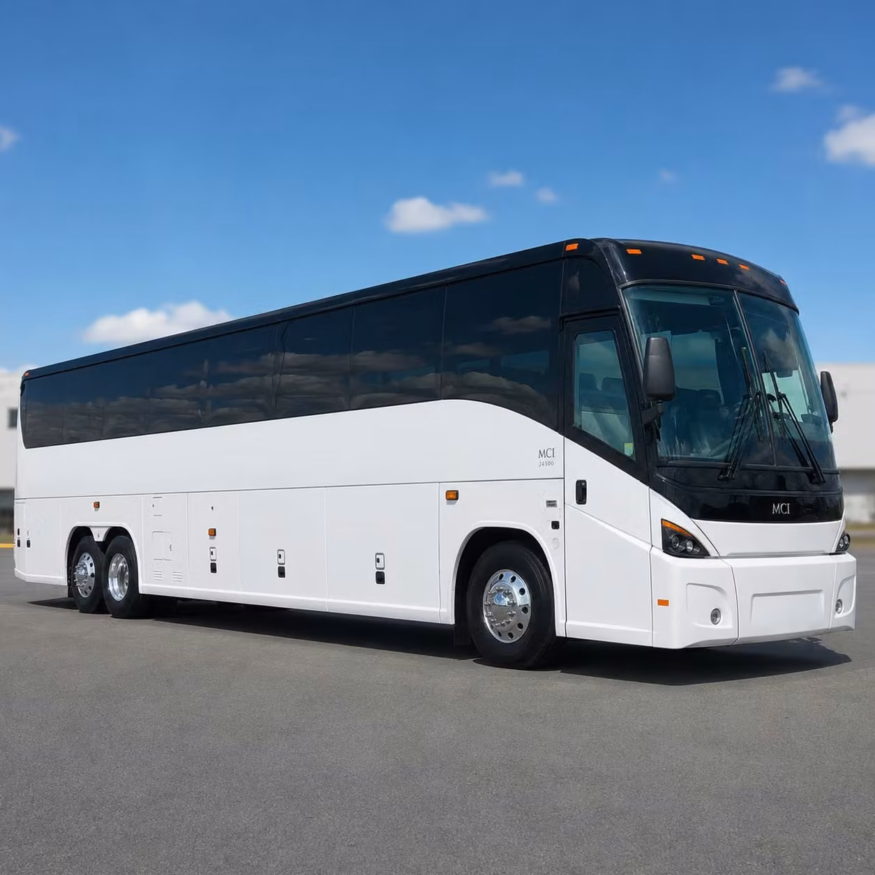 56 passenger charter bus