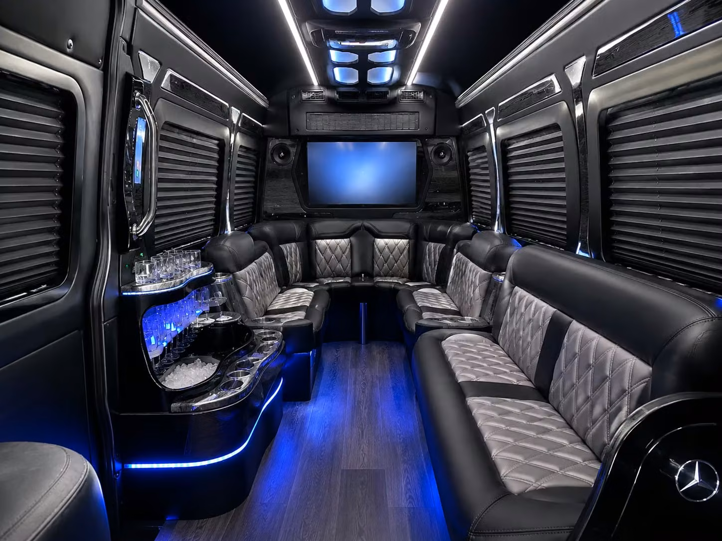 for the best airport transfers on your lakewood wedding weekend rent a bus
