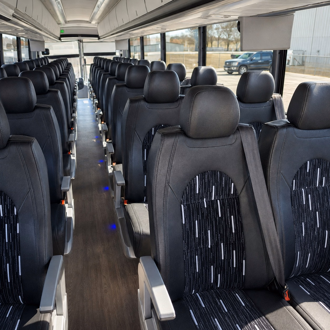 how bus type changes charter bus prices in lakewood california
