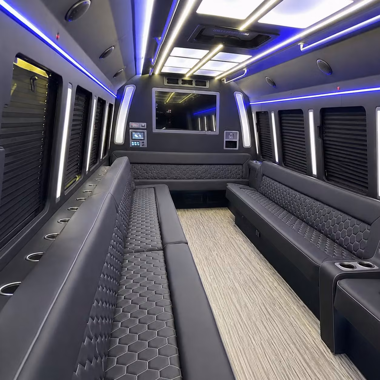 party bus interior