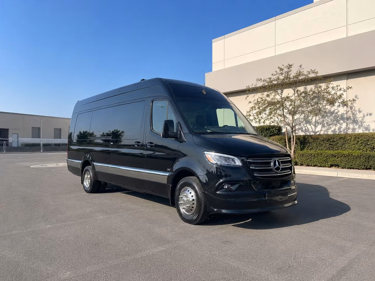 sprinter van with driver